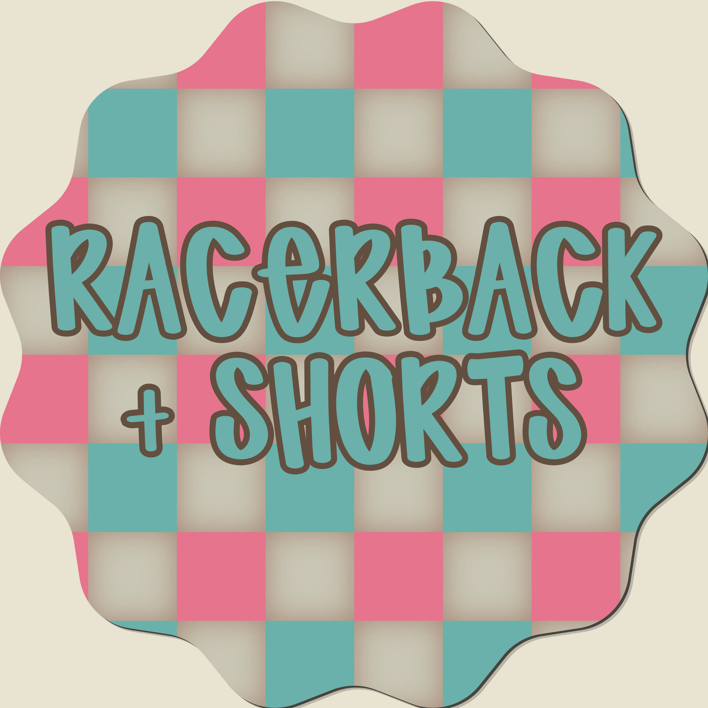 CUSTOM RACERBACK TANK SET