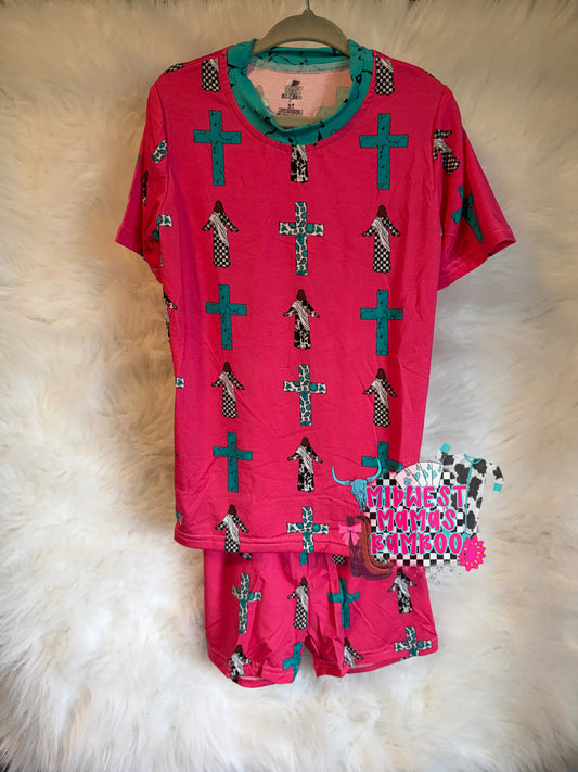 RTS Crosses Tee + Shorts