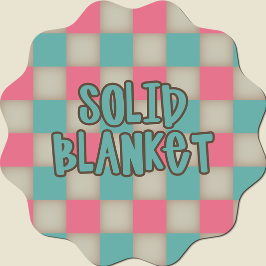 CUSTOM SOLID BLANKET